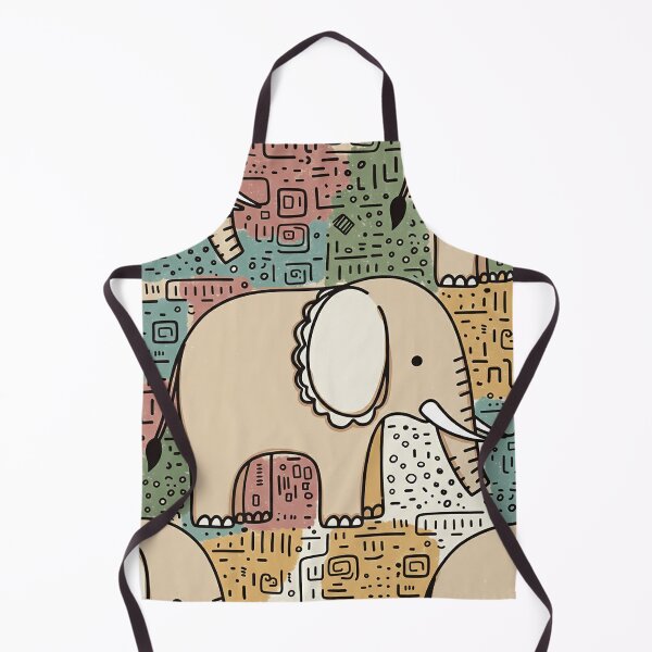 Item preview, Embrace the Magic of Elephants in Playful Patterns designed and sold by Vanich-Panich.