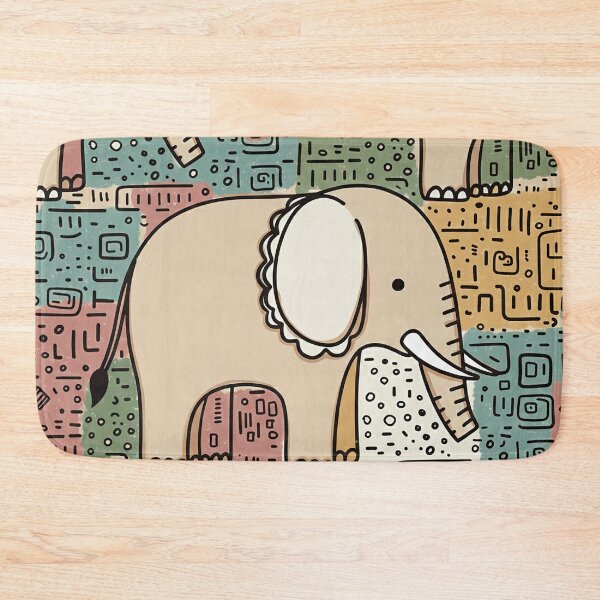 Item preview, Embrace the Magic of Elephants in Playful Patterns   designed and sold by Vanich-Panich.