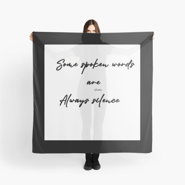 Item preview, Some Spoken Words Are Silence designed and sold by ieevxgjdbzc98.