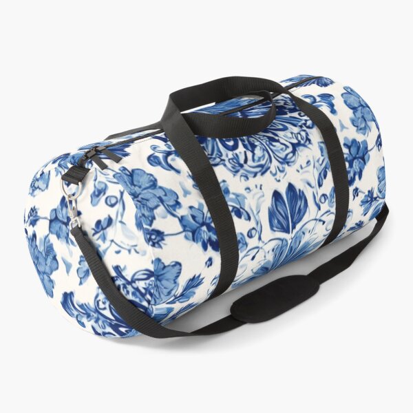 Item preview, Royal Delft Blue Florals Hand Painted Pattern designed and sold by GrinGalore.