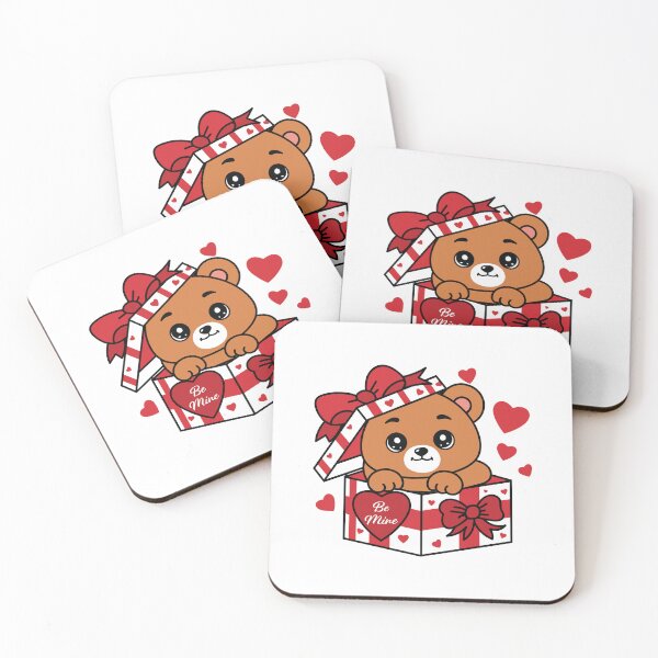 Item preview, Kawaii Cute Bear Valentine Gift Box designed and sold by Marshallamoakohene.