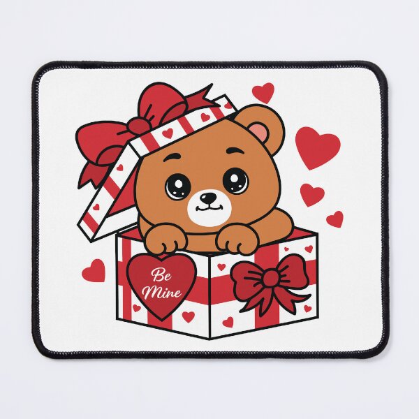 Item preview, Kawaii Cute Bear Valentine Gift Box designed and sold by MarshallStickerX.