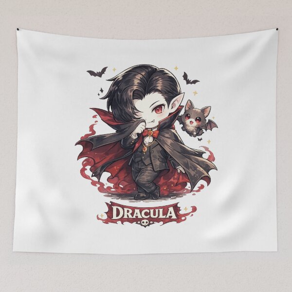 Item preview, Chibi anime dracula prince of darkness designed and sold by InkTheFox.