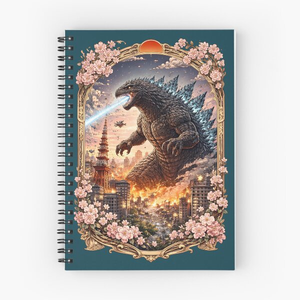 Artikelvorschau, Heritage Maximalism Kaiju Jugendstil-Blumenmonsterdruck entworfen und verkauft von BorgSpareParts.