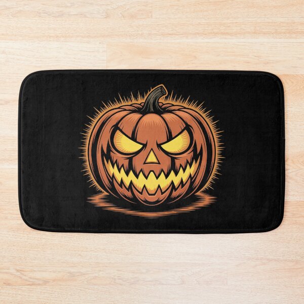 Item preview, Flaming Evil Pumpkin Face designed and sold by flagylART.
