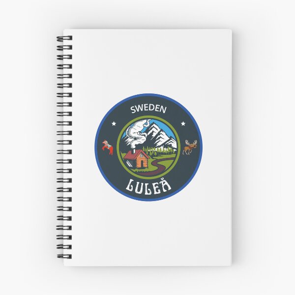 Item preview, Luleå Sweden Emblem | Scandinavian Travel Badge Design designed and sold by World Designs.