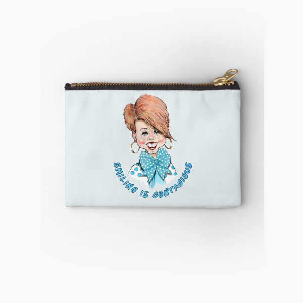 Item preview, Smiling is Contagious Caricature of Woman, Toothy SMILE designed and sold by JoyfulWhimsy.