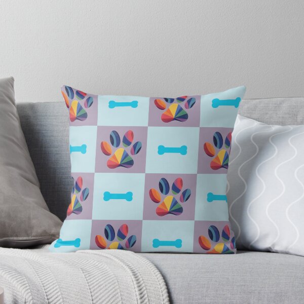 Item preview, Rainbow dogpaw pattern designed and sold by Tisunigo.