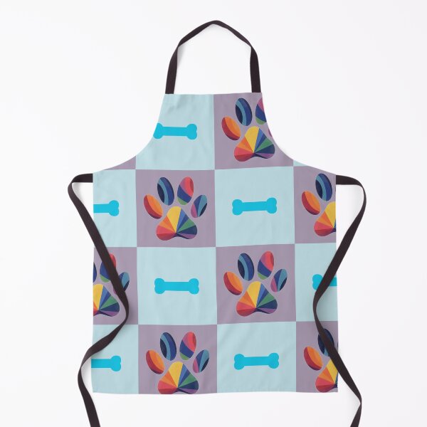 Item preview, Rainbow dogpaw pattern designed and sold by Tisunigo.