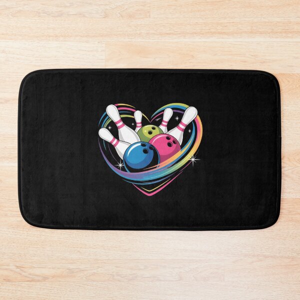 Item preview, Bowling Heart Colorful  designed and sold by vaxiek.