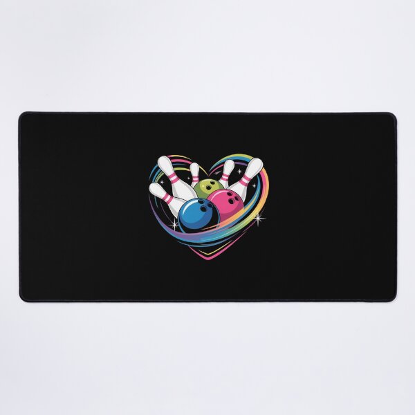 Item preview, Bowling Heart Colorful designed and sold by vaxiek.