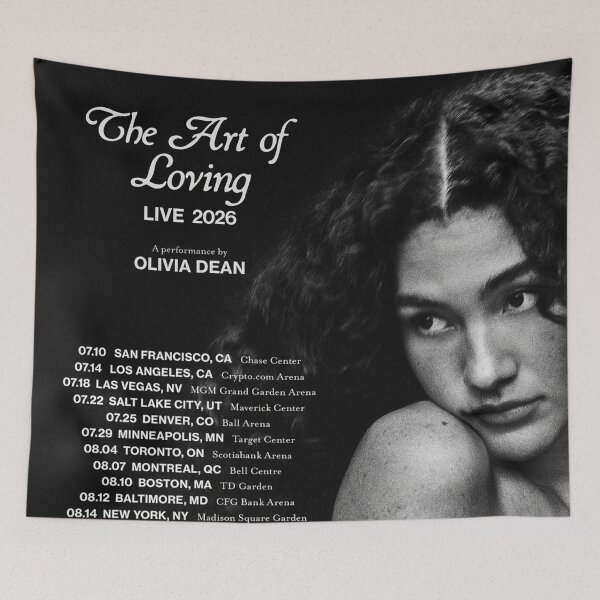Item preview, Olivia Dean — The Art of Loving Live 2026 AYM designed and sold by johnhale49.