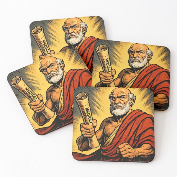 Item preview, Hippocrates, Greek scientist | Comics stylCartoone -  designed and sold by ComicsFactory.