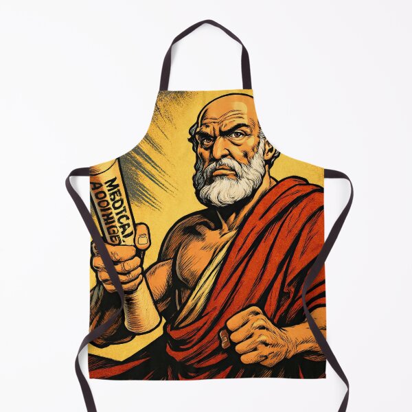 Item preview, Hippocrates, Greek scientist | Comics stylCartoone - designed and sold by ComicsFactory.