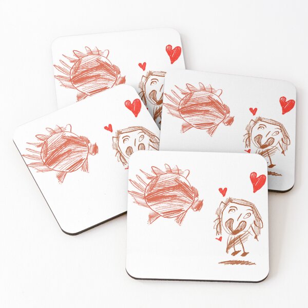 Item preview, I Love You – Childlike Valentine Illustration About Feelings designed and sold by olenafomina.