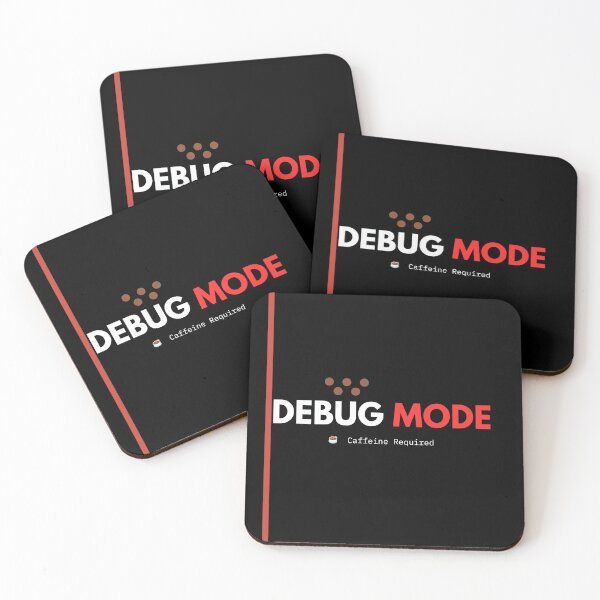 Item preview, Debug Mode – Caffeine Required – Programmer Humor Design designed and sold by AltMain.