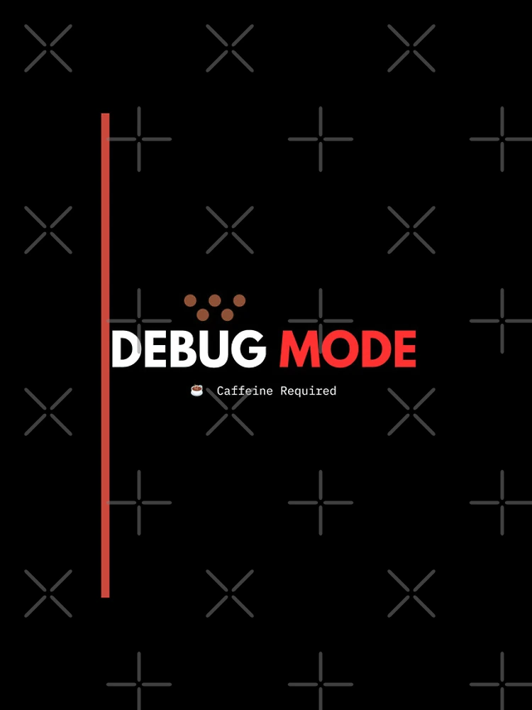 Thumbnail 4 of 4, iPhone Case, Debug Mode – Caffeine Required – Programmer Humor Design designed and sold by AltMain.