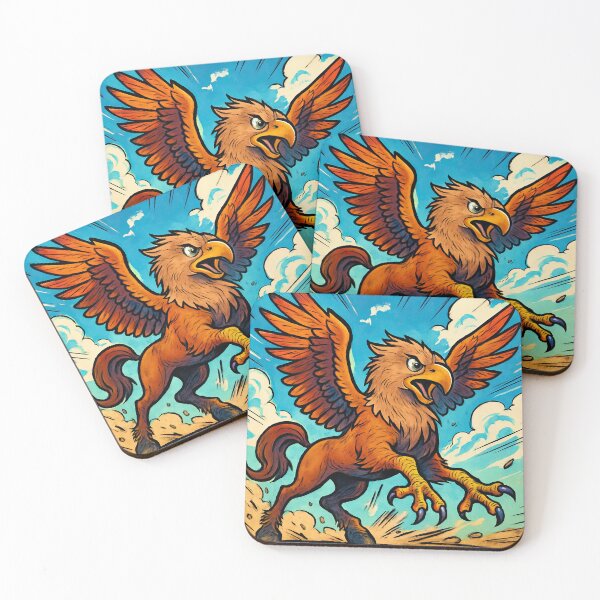 Item preview, Hippogriff, fantastic creature | Comics stylCartoone -  designed and sold by ComicsFactory.