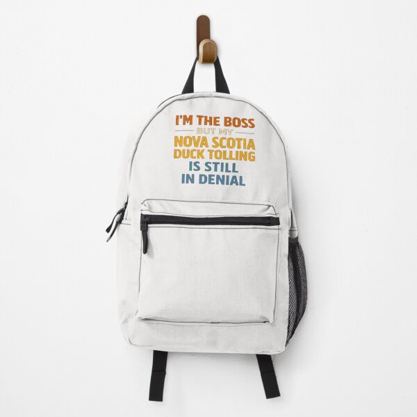 Item preview, Funny Nova Scotia Duck Tolling Retriever Boss Dog Humor designed and sold by Pawsome Quotes.