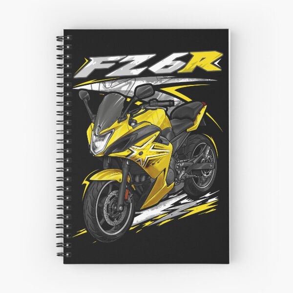 Item preview, Yamaha FZ6R 2009 (Cadmium Yellow) for Motorcycle Riders designed and sold by MotoApparelHub.