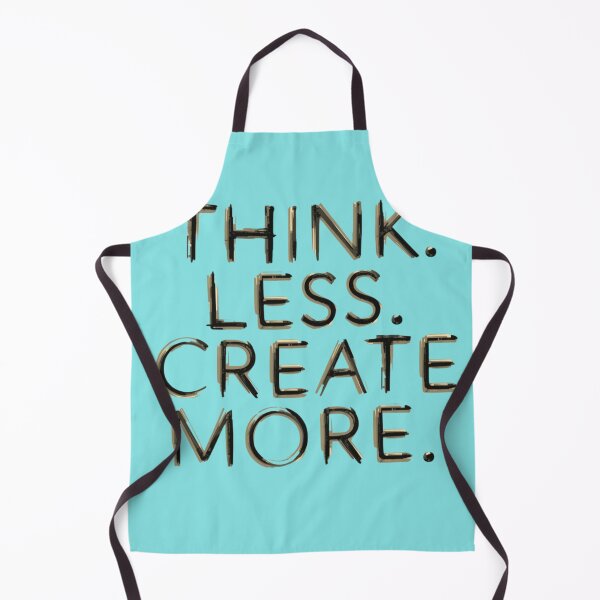 Item preview, Think Less Create More | Minimalist Bold Creative Quote Print designed and sold by PACS0011.