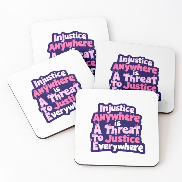 Item preview, Injustice Anywhere Is A Threat To Justice Everywhere Voices Rise designed and sold by SkeletonsDanger.