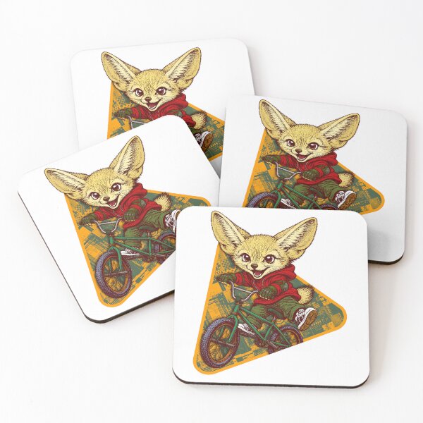 Item preview, Fennec on BMX designed and sold by krabbaraban.