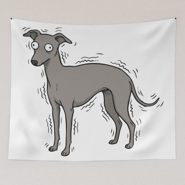 Item preview, I Am Vibrating Funny Anxious Italian Greyhound designed and sold by Petzzz.