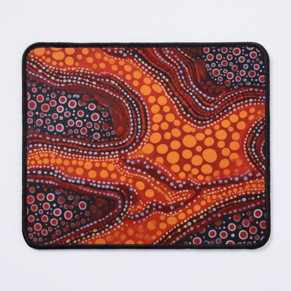 Item preview, Aboriginal Inspired Art - Lava and Magma Layers designed and sold by GrinGalore.