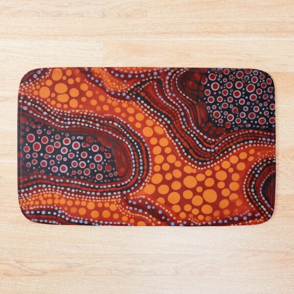 Item preview, Aboriginal Inspired Art - Lava and Magma Layers designed and sold by GrinGalore.