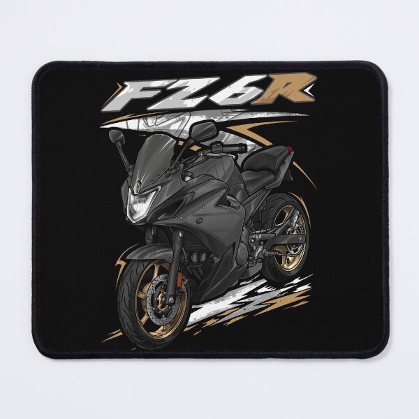 Item preview, Yamaha FZ6R 2010 (Metallic Black) for Motorcycle Riders designed and sold by MotoApparelHub.