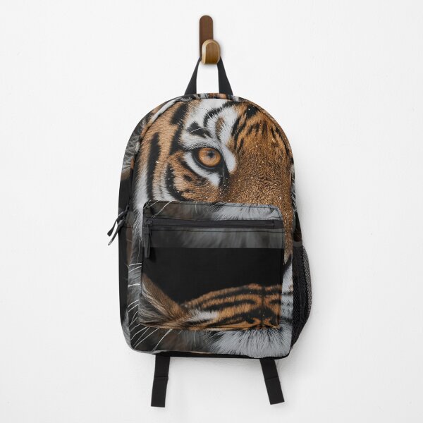 Item preview, Majestic Siberian Tiger - Intense Cinematic Wildlife Portrait designed and sold by NaturalBeautySebastian .