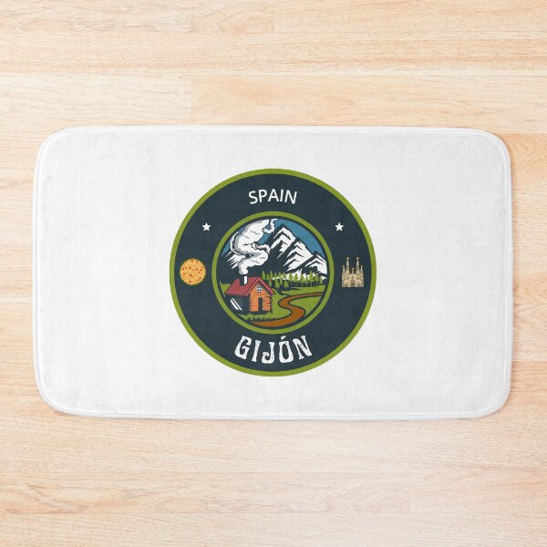 Item preview, Gijón Spain | Green Travel Emblem designed and sold by World Designs.