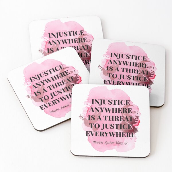 Item preview, Injustice Anywhere Is A Threat To Justice Everywhere Lead Forward designed and sold by SkeletonsDanger.