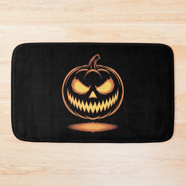 Item preview, Flaming Evil Pumpkin Face designed and sold by flagylART.
