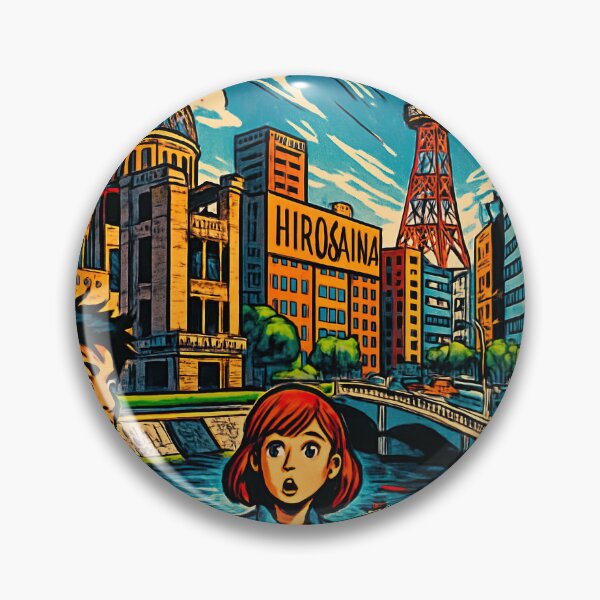 Item preview, Hiroshima, city | Comics stylCartoone -  designed and sold by ComicsFactory.