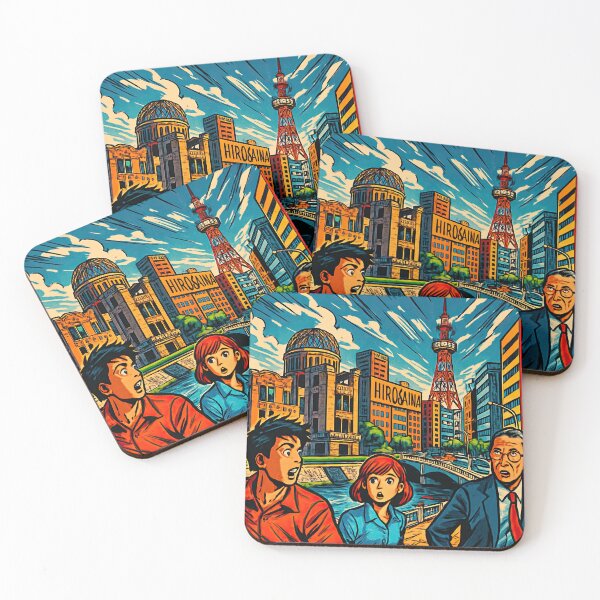 Item preview, Hiroshima, city | Comics stylCartoone -  designed and sold by ComicsFactory.