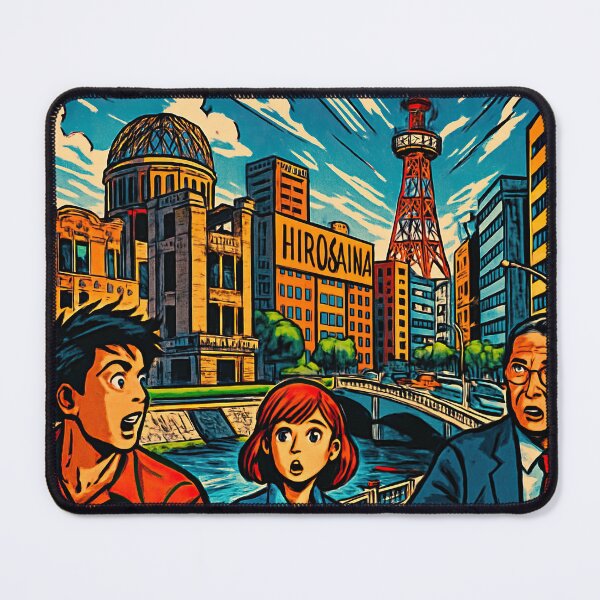 Item preview, Hiroshima, city | Comics stylCartoone - designed and sold by ComicsFactory.