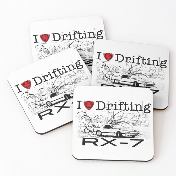 Item preview, I love Drifting RX7 designed and sold by CoolCarVideos.