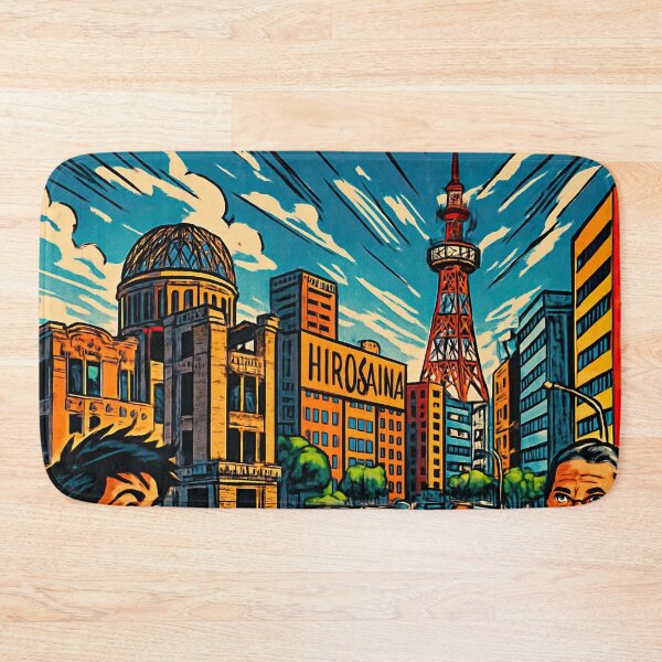 Item preview, Hiroshima, city | Comics stylCartoone -  designed and sold by ComicsFactory.