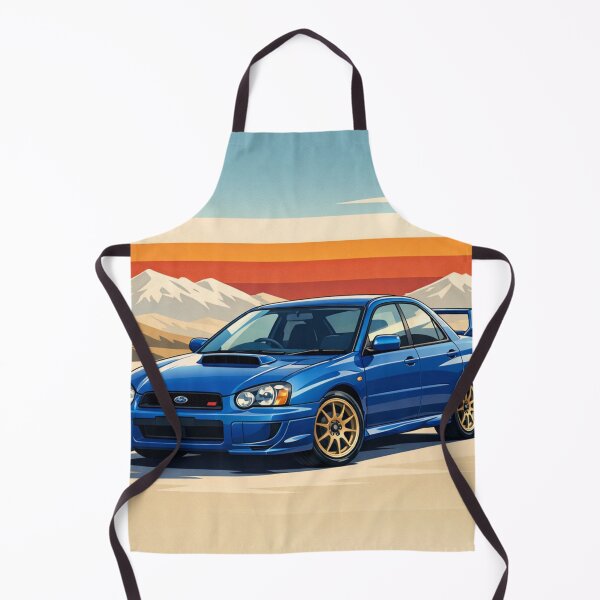 Item preview, Subaru in retro landscape designed and sold by JuViRo.