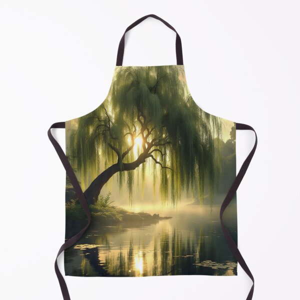Item preview, Magnificent weeping willow by a pond designed and sold by MarionsArt.