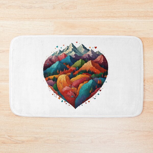 Item preview, Travel Mountain Heart designed and sold by Digiheart.