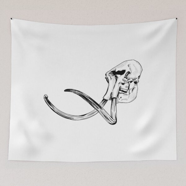 Item preview, Woolly Mammoth Skull Prehistoric designed and sold by ieevxgjdbzc98.