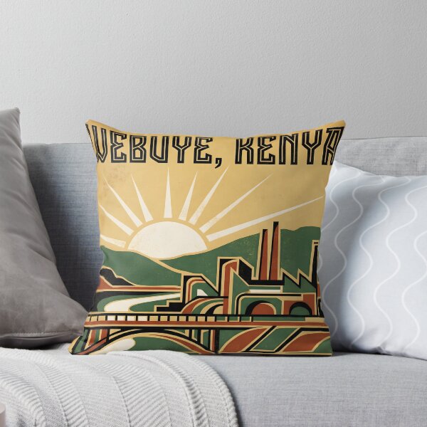 Item preview, Webuye Kenya Retro Vintage Travel Souvenir designed and sold by TravelersGems.