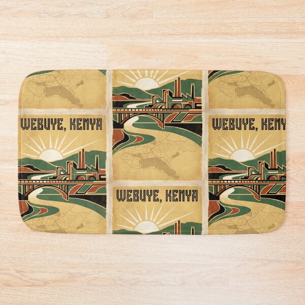 Item preview, Webuye Kenya Retro Vintage Travel Souvenir designed and sold by TravelersGems.