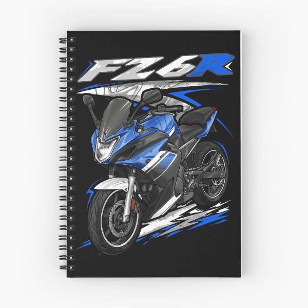 Item preview, Yamaha FZ6R 2013 (Deep Metallic Purplish Blue) for Motorcycle Riders designed and sold by MotoApparelHub.