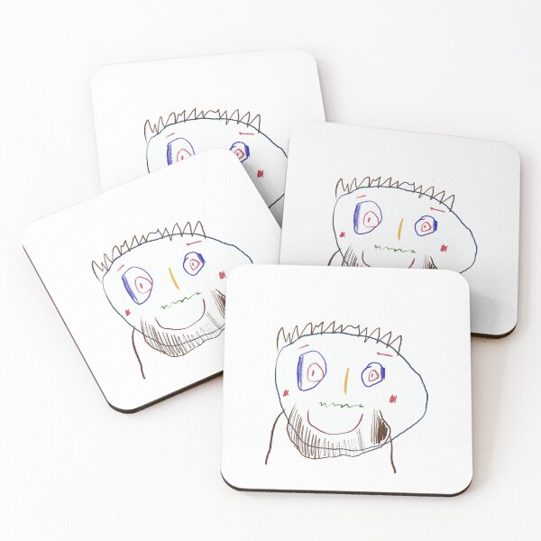 Item preview, Childlike Face – Naive Emotional Drawing designed and sold by olenafomina.