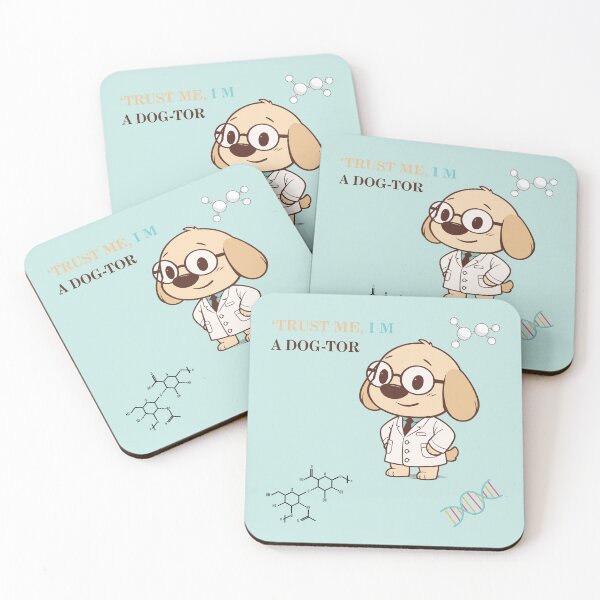 Item preview, Trust Me I’m a Dog-Tor – Funny Dog Doctor Cartoon Design designed and sold by LUV PAWSIA.
