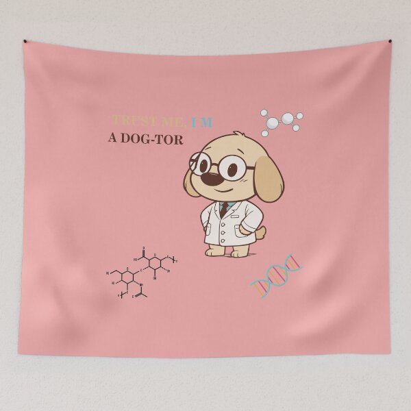 Item preview, Trust Me I’m a Dog-Tor – Funny Dog Doctor Cartoon Design designed and sold by LUV PAWSIA.
